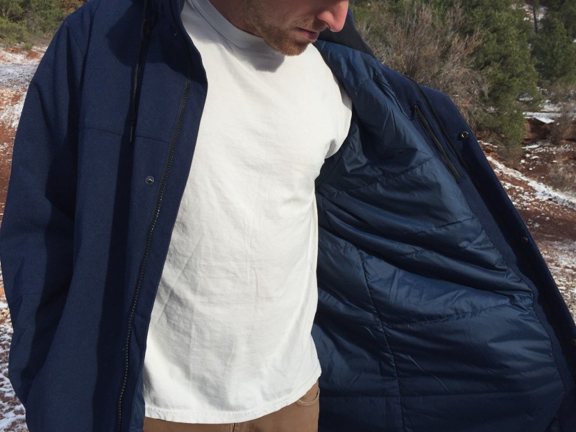 columbia boundary bay long - the boundary bay packs enough synthetic insulation to keep the user...