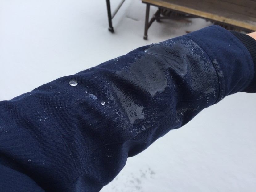 columbia boundary bay long - the boundary bay&#039;s soft outer fabric wets out easily, but a...