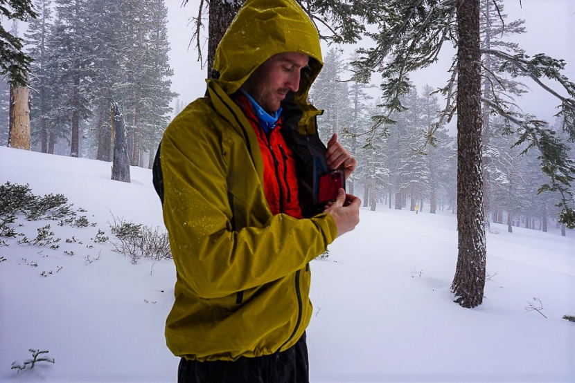 outdoor research archangel - the archangel has an internal chest pocket. although it&#039;s large...