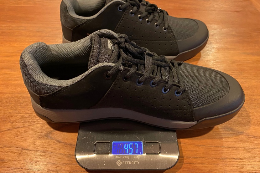 mountain bike flat shoes - we weigh each shoe ourselves for consistency.