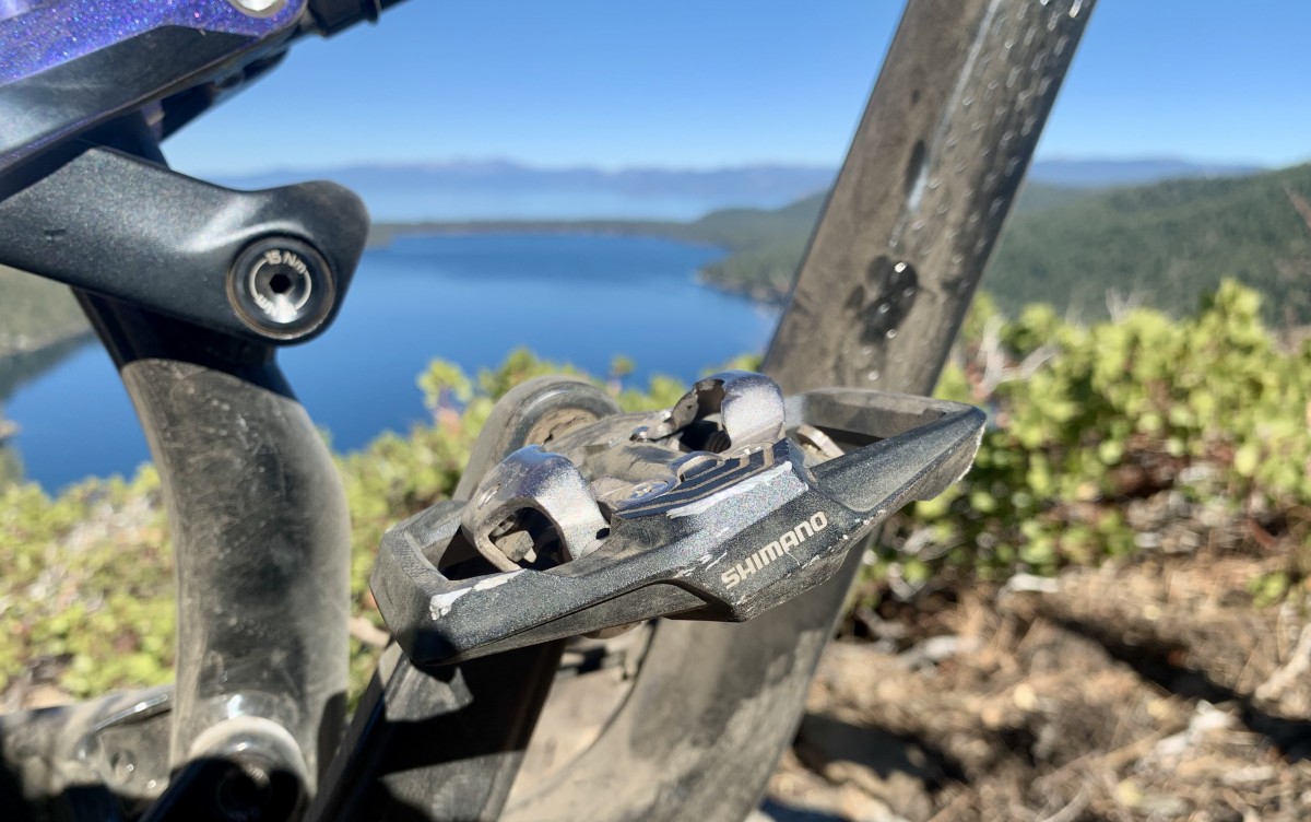 shimano me700 mountain bike pedal review