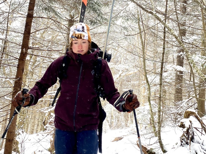 black diamond recon stretch shell for women - the smooth taped zippers and slightly longer cut of the recon...