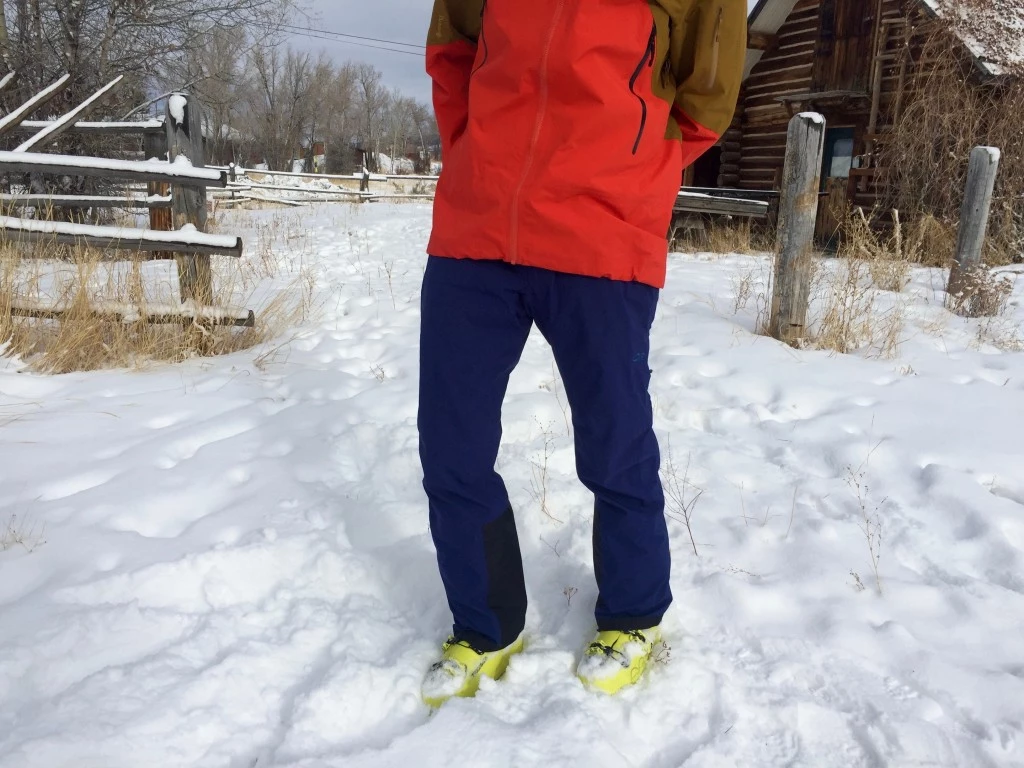 outdoor research carbide bib ski pants review - the carbide&#039;s legs fit almost perfectly, not too loose and not too...
