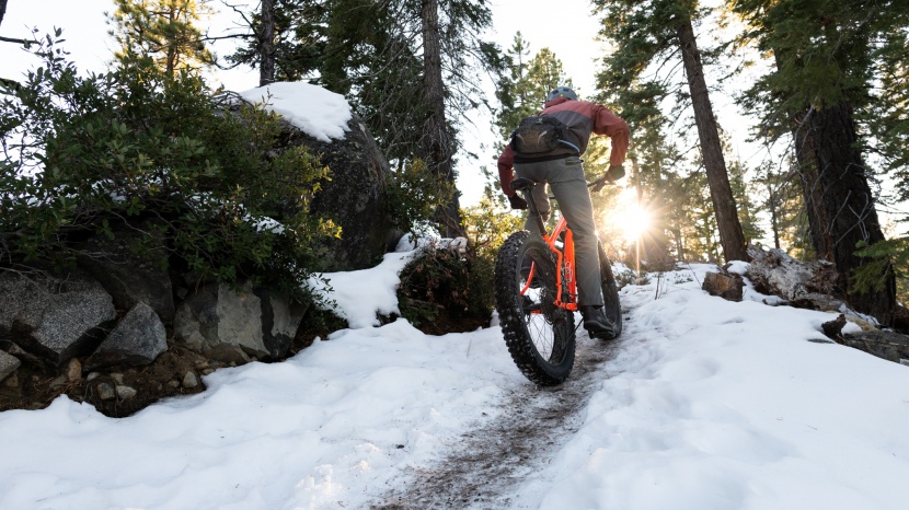 fat bike - the trek farley 7 isn&#039;t lightweight, but its traction is impressive...