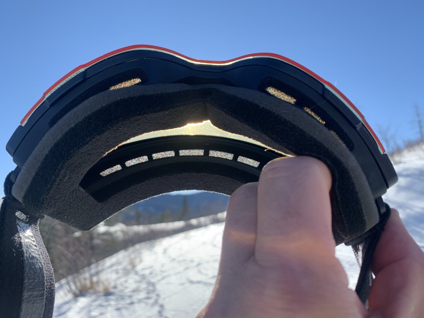 zeal portal rls - the portal&#039;s triple layer foam and the upper and lower vents...