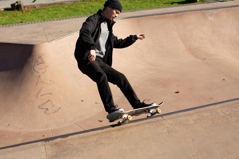 skate shoes - vulcanized soles make it easy to feel the board, allowing adam to...