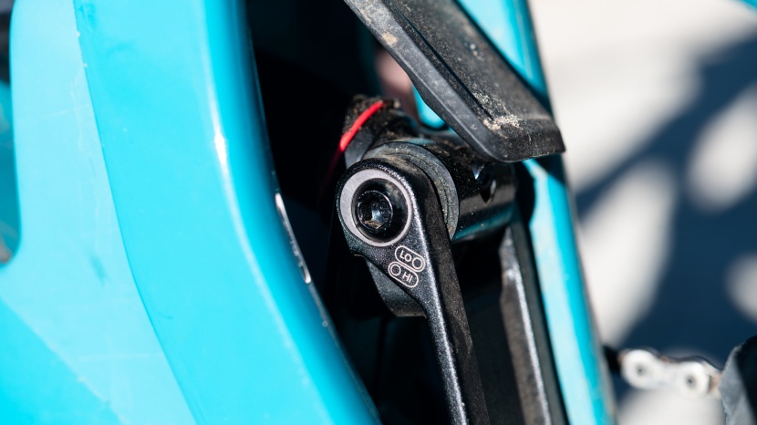 santa cruz 5010 cc xo1 rsv - flip chips in the lower shock mount allow you to adjust the geometry...