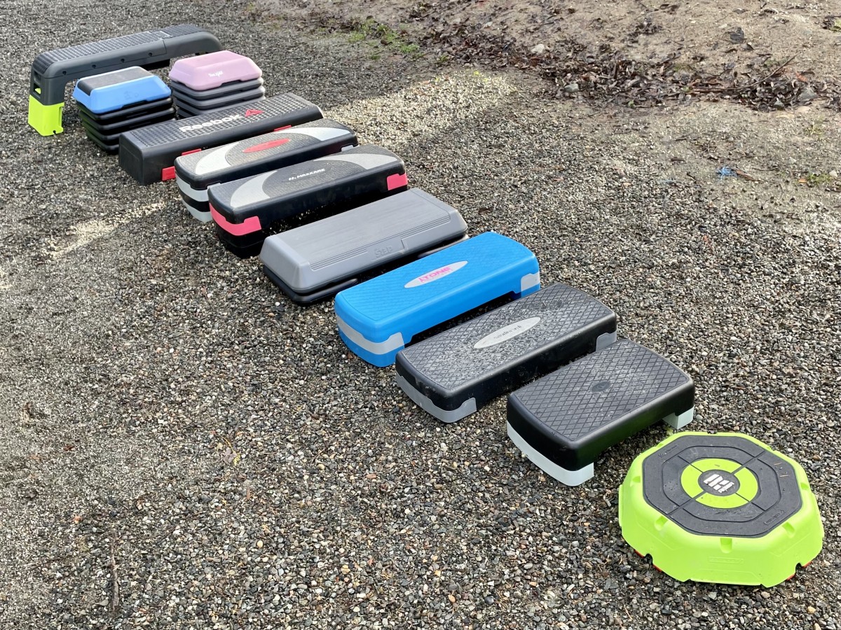 Best Exercise Step Platform Review (The full lineup ready for some serious circuits.)
