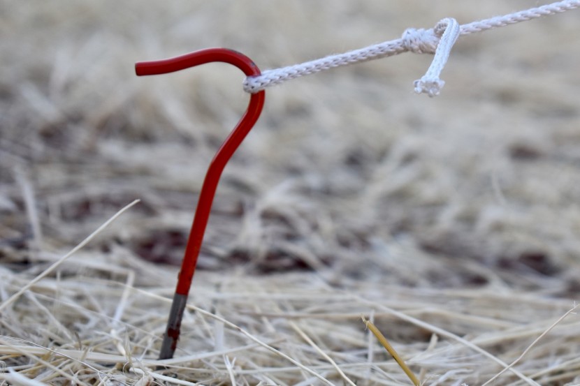 the vargo ti showing a strong hold and a slight flex in a firm...