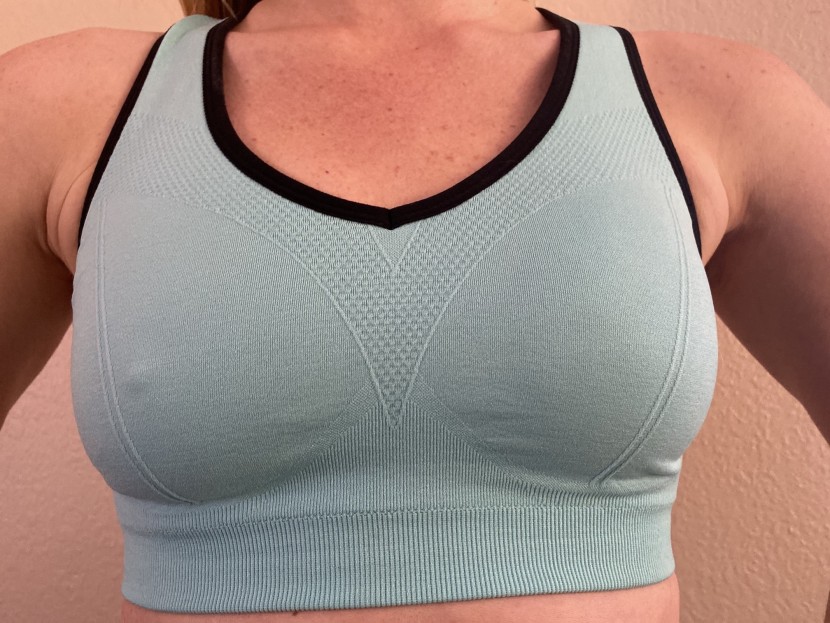 bra - the mirity racerback comes with removable pads. here we see the...