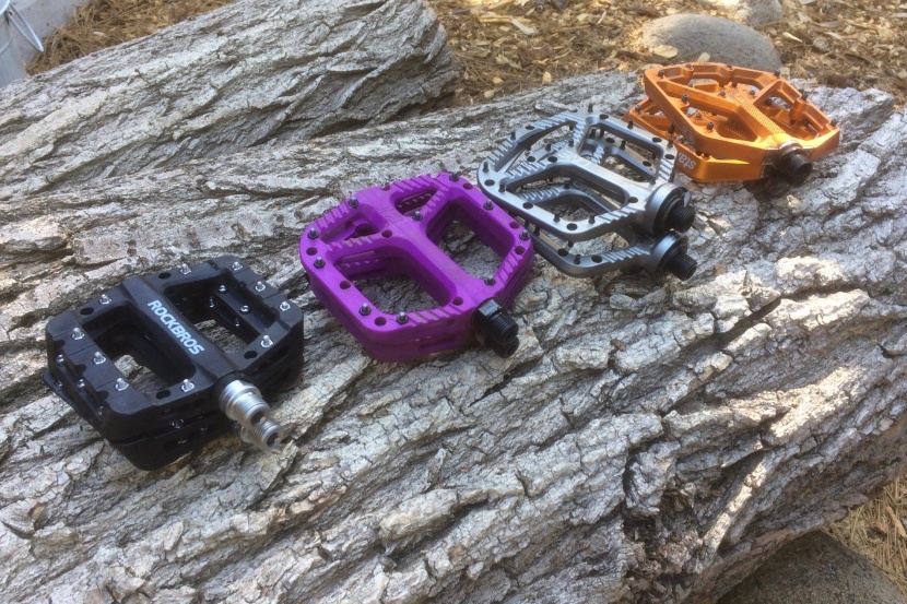 mountain bike flat shoes - there are loads of different pedals on the market made from various...