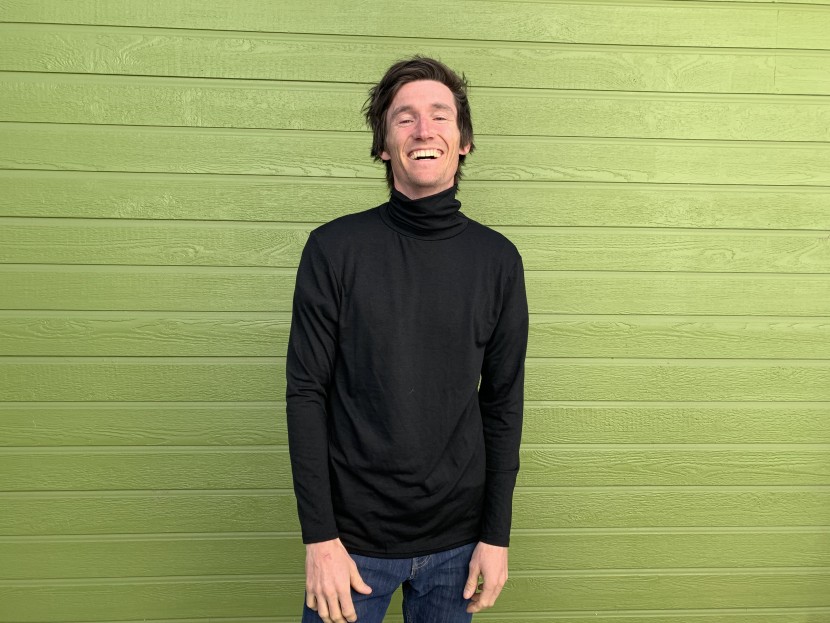 sweater mens - the stretchy puriff turtleneck is an easy way to dress up a pair of...