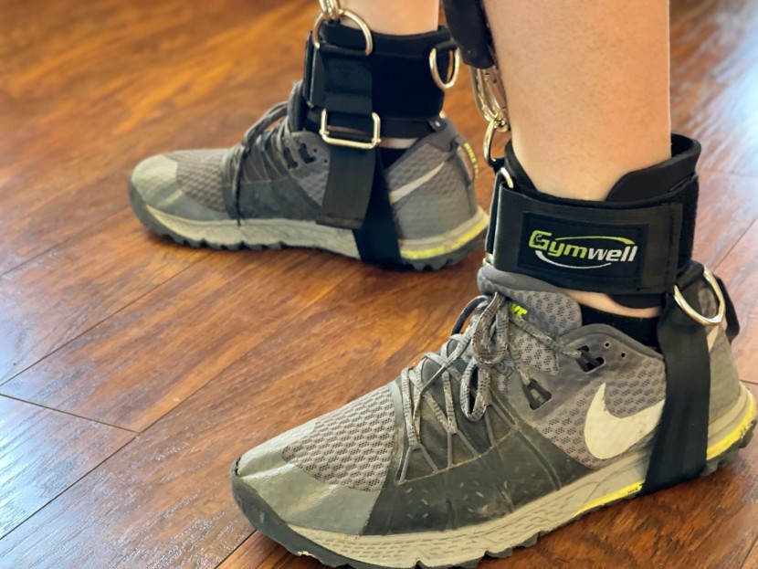 portable home gym - we adore the ankle/foot strap/stirrup combo that comes with the...