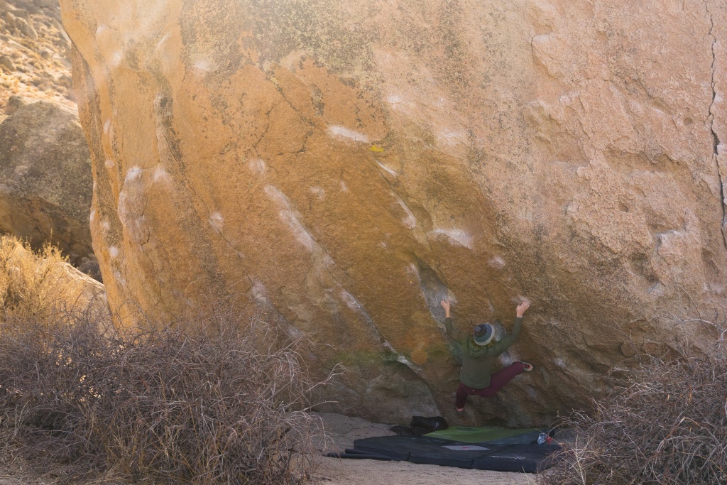 bouldering crash pad - a softer pad is nice for padding boulders where the most difficult...