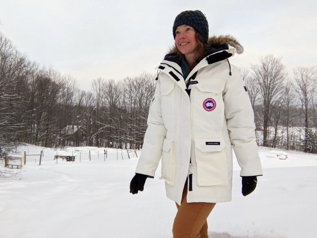 winter jacket womens - the canada goose expedition parka provides unrivaled warmth.
