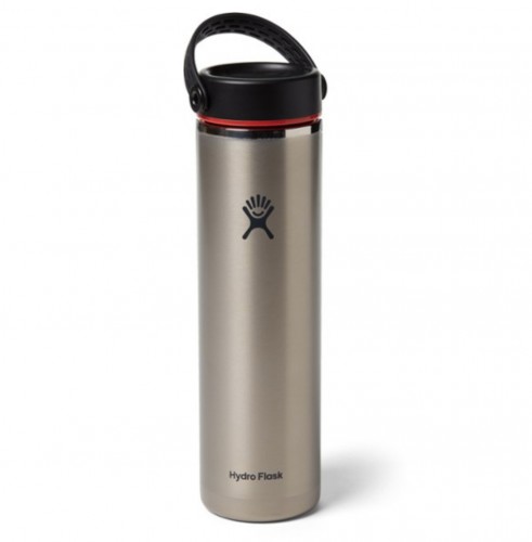 hydro flask lightweight wide mouth trail series water bottle review
