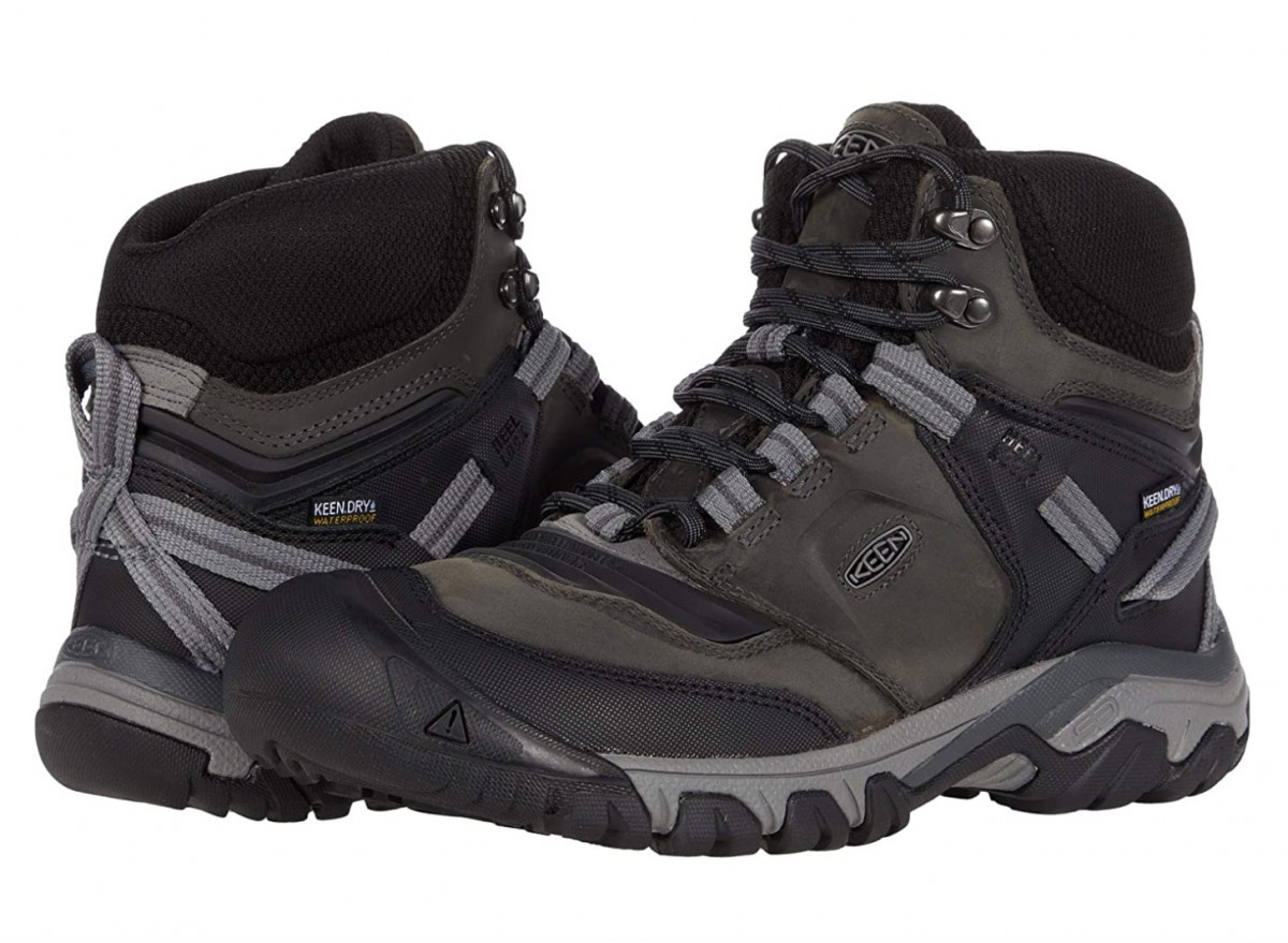 keen ridge flex mid wp hiking boots men review