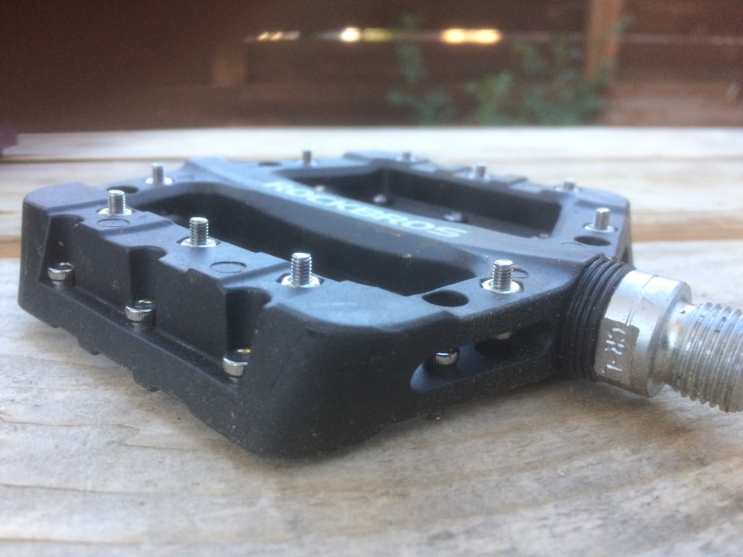 rockbros nylon fiber - the platform is quite thick compared to the competition.