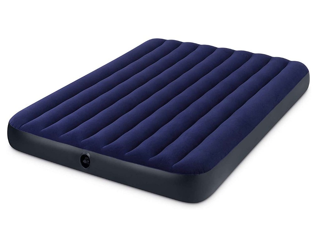 intex classic downy camping mattress review