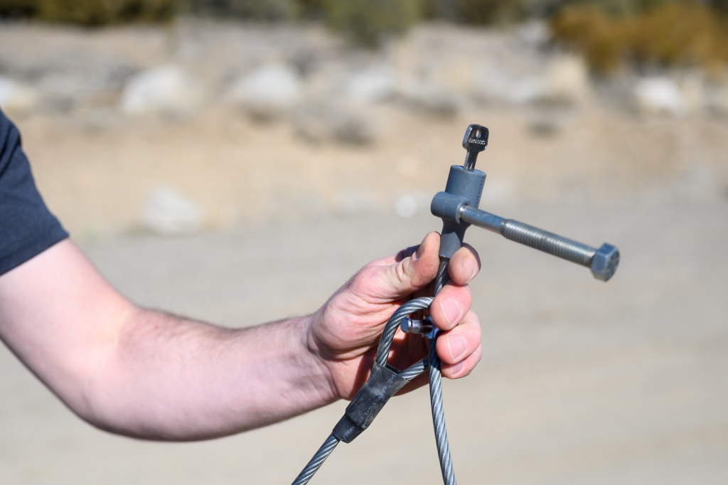 hitch rack - using a cable lock that secures to the end of the hitch pin, this...