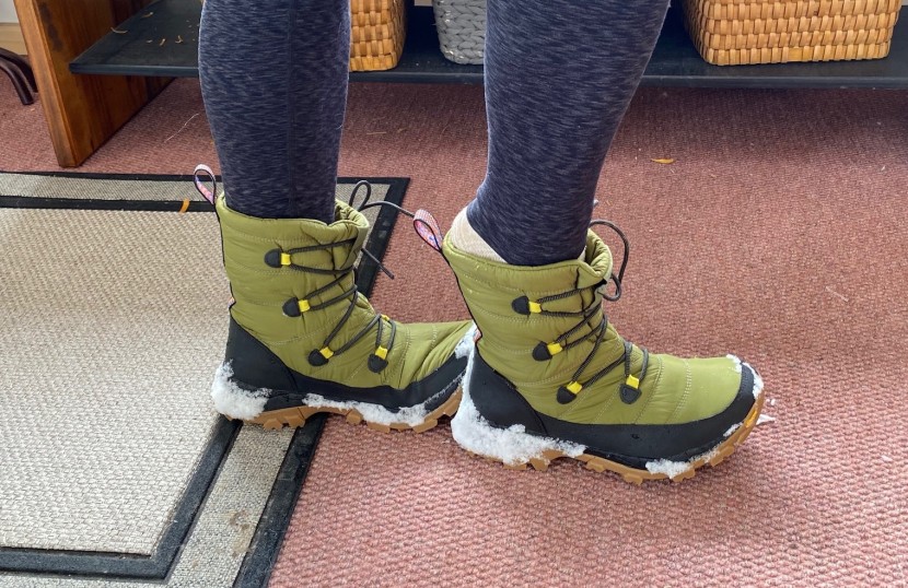 the original muck boot company arctic ice nomadic sport - slip it off and pull it on with the loops at the back of the boot!...