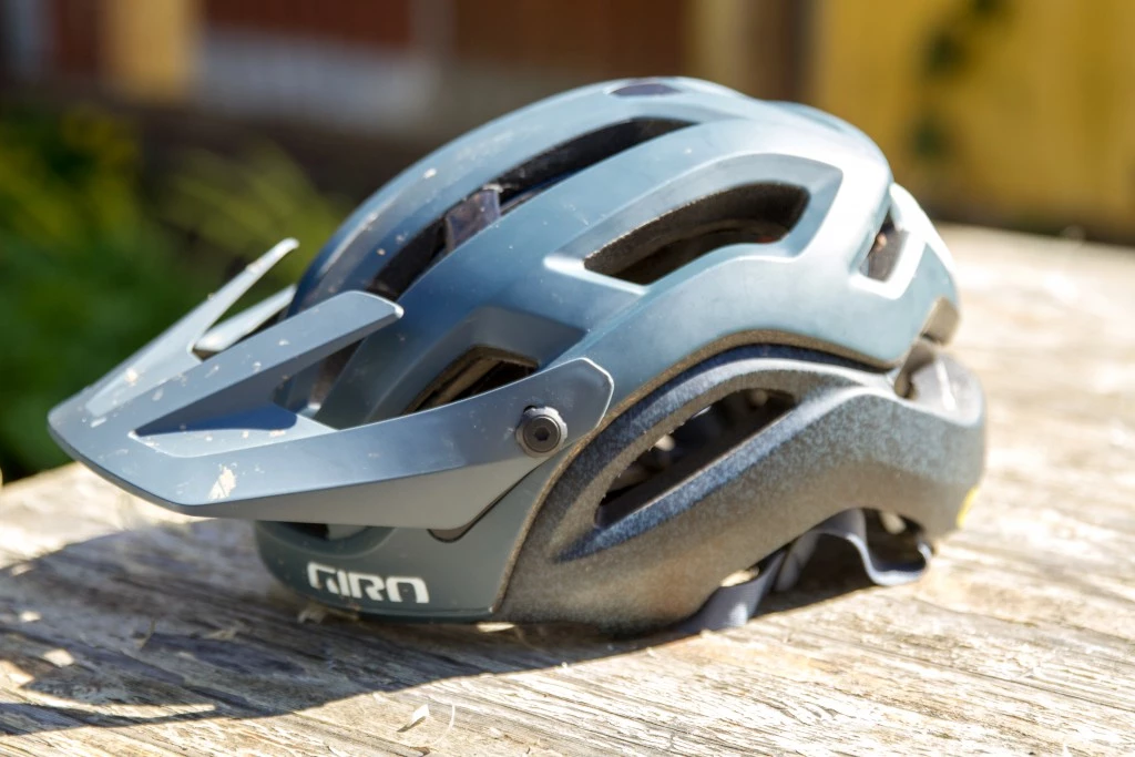 bike helmet - as usual, giro&#039;s high-end construction is built to last.