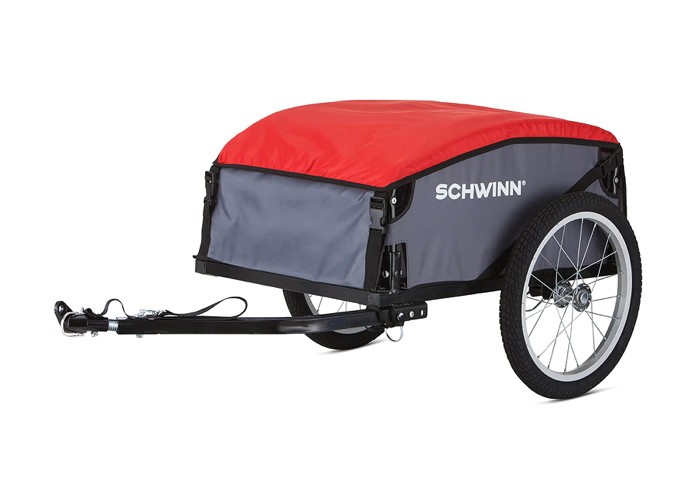 schwinn day tripper bike cargo trailer review