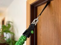 We anchored up to anything we could in order to really get a sense...