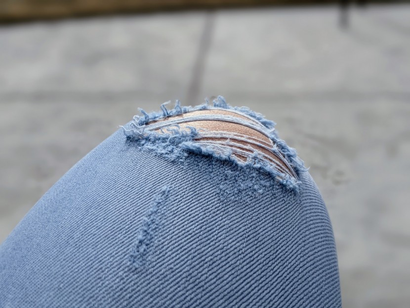 jeans womens - though the amazon essentials mid-rise comes with a distressed look...