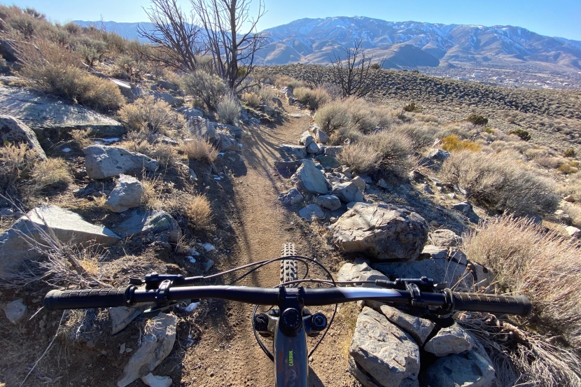 we spent lots of hours testing each of these handlebars out on the...