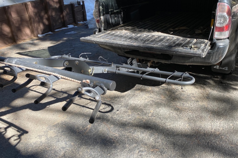 bike rack - with a high weight limit and a 6-bike carrying capacity, the north...