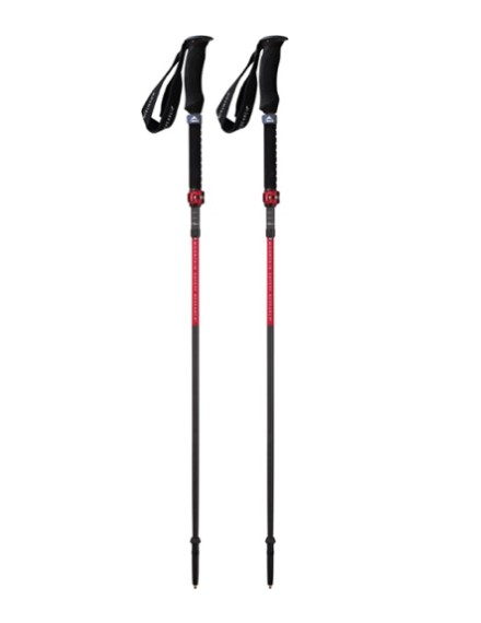TrailBuddy Collapsible Hiking Poles - Ultralight Aluminum Trekking Poles  for Hiking, Camping & Backpacking - Pair of 2 Adjustable Walking Sticks
