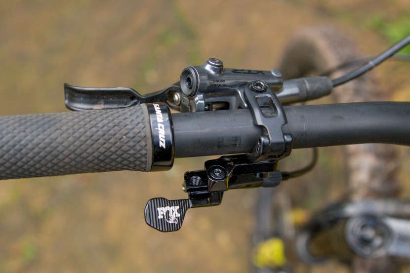 fox racing shox transfer performance elite - the sturdy, i-spec compatible lever has great leverage and a large...