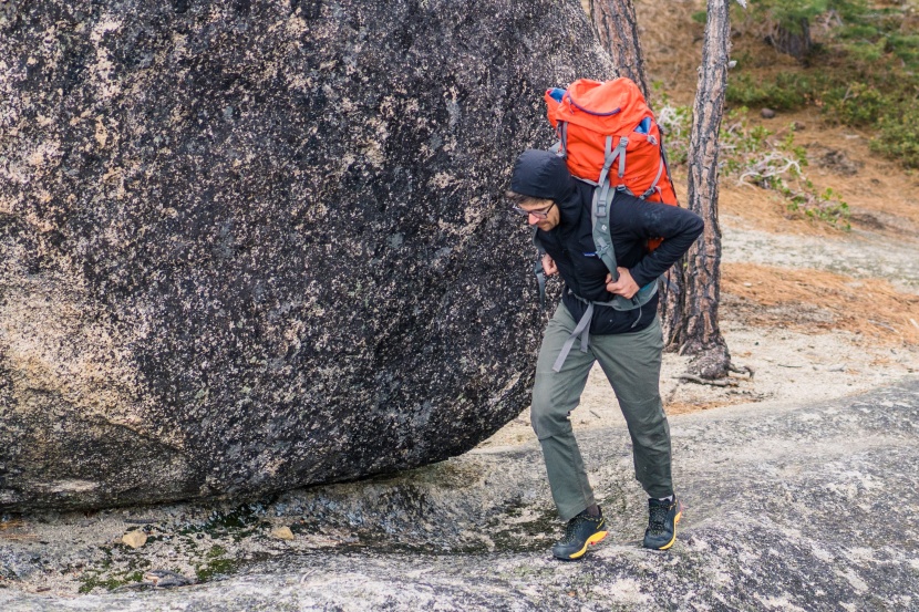 approach shoes - this is what approach shoes were originally designed for, hiking and...