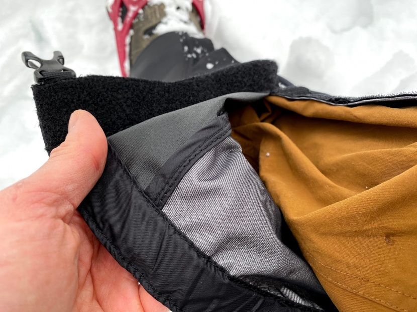 black diamond apex gtx - the multi-layer gore-tex is impermeable. legs stay dry throughout...