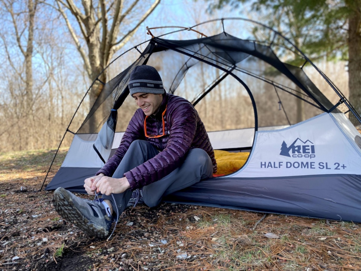 rei co-op half dome sl 2+ backpacking tent review