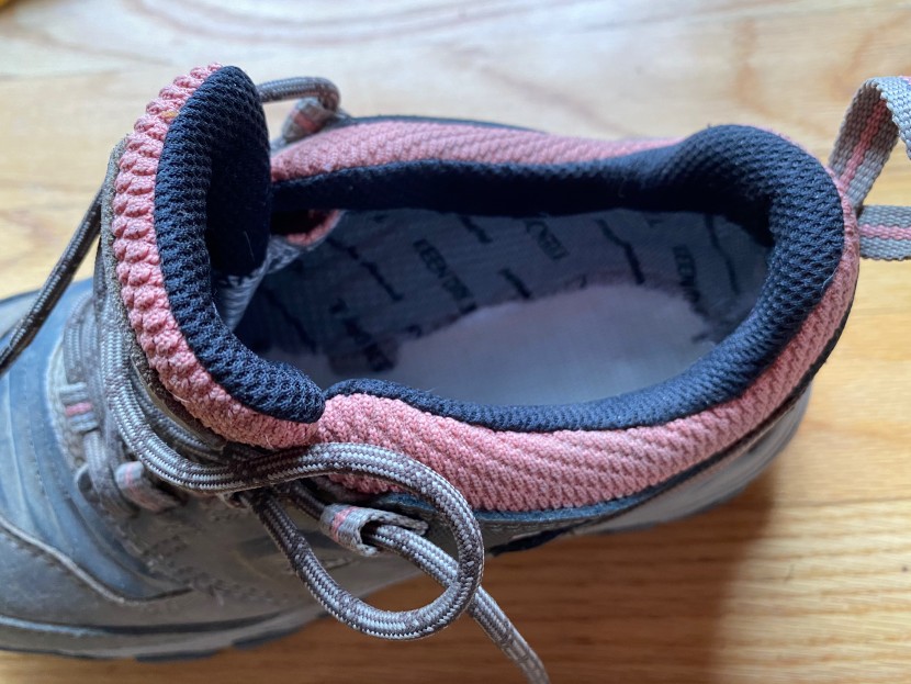 keen ridge flex waterproof for women - a highly padded collar was comfy but the placement of the highest...