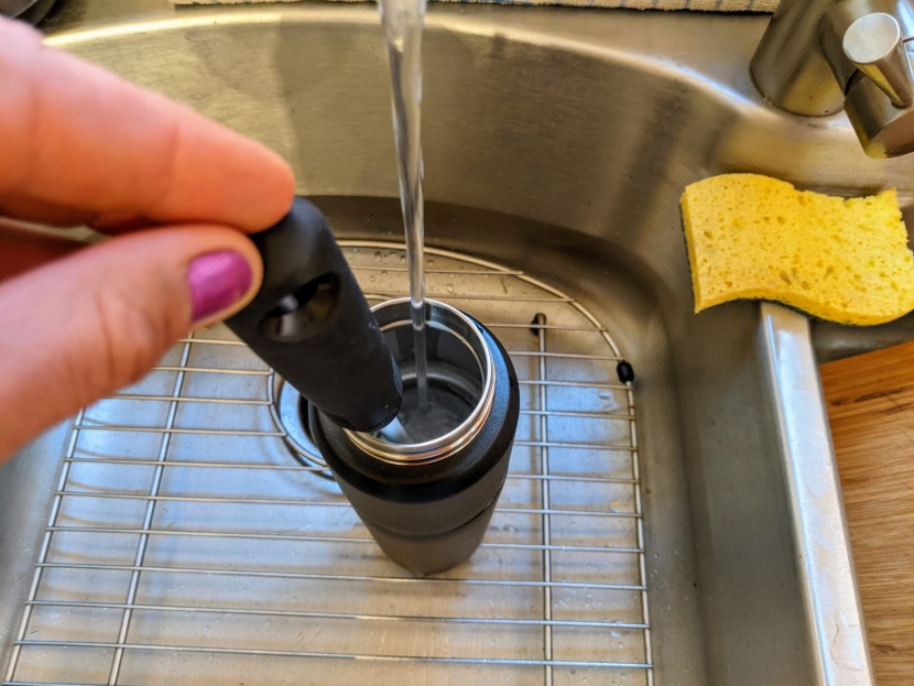 camelbak multibev - we love that this one is easy to clean, but it still had problems...