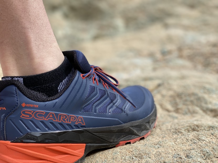 scarpa rush low gtx - a well-constructed midsole gives this shoe the support we needed for...