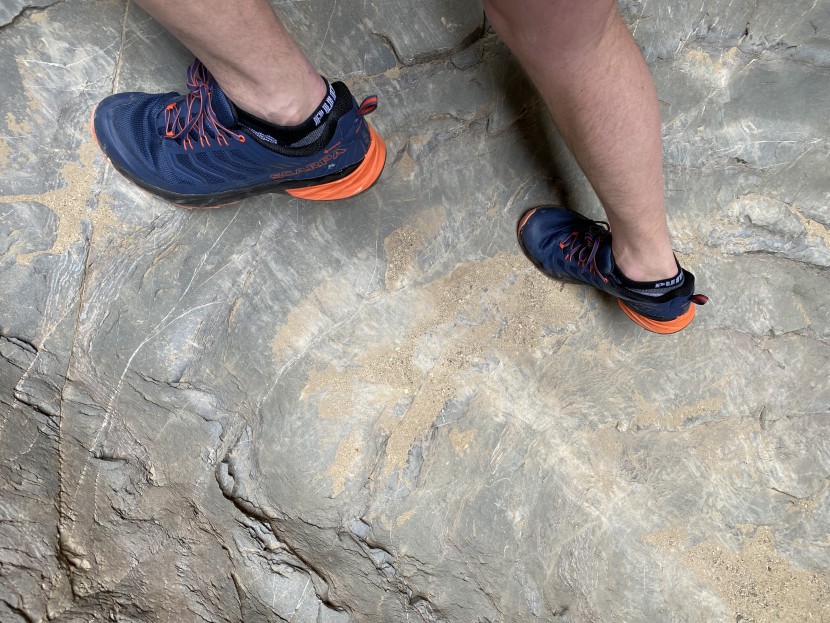 scarpa rush low gtx - the rush has phenomenal traction for the type of shoe it is.