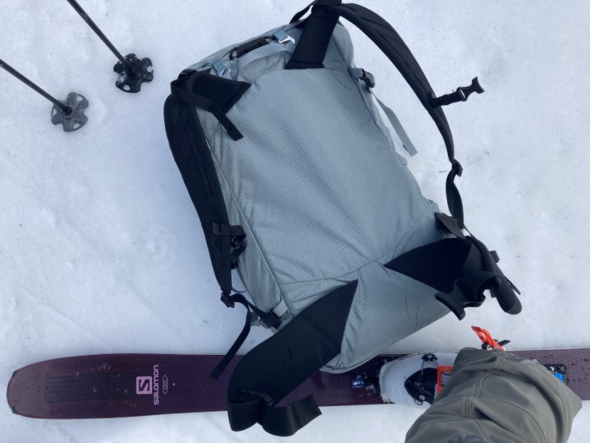 mountaineering backpack - getting a peek at the structural issues that ultimately made the...