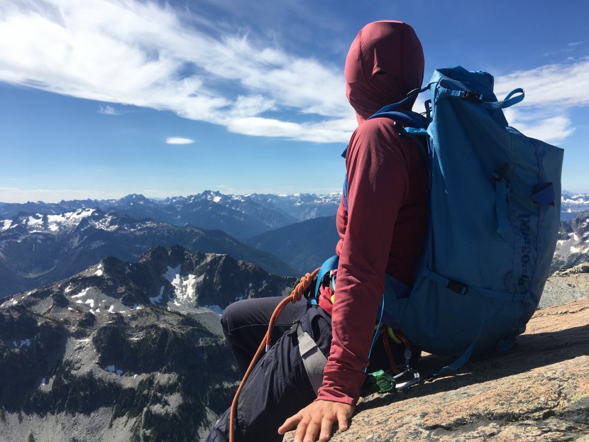 patagonia ascensionist 55 - the ascensionist 55l was relatively comfortable for bigger loads and...