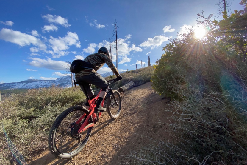 michelin wild am2 2.4 - we mostly rode with the wild am2 on the front with a force am2 in...