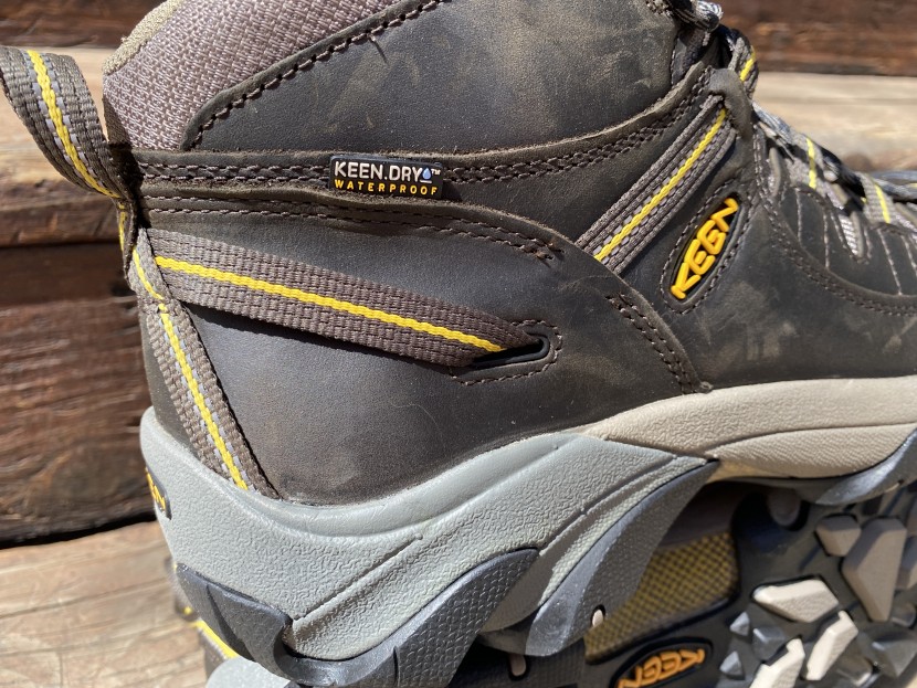 keen targhee ii mid - the heel lock system allows you to really customize the fit of these...