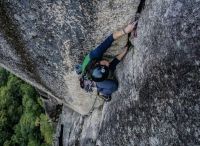 Hannah is an avid climber, runner, and skier.