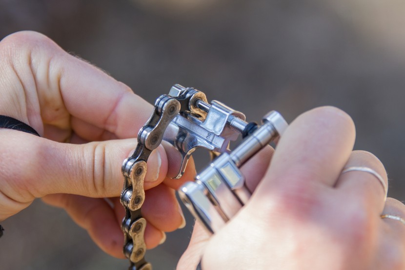 pro bike tool 17 in 1 - this tool got us out of a few mid-ride binds without much hassle...