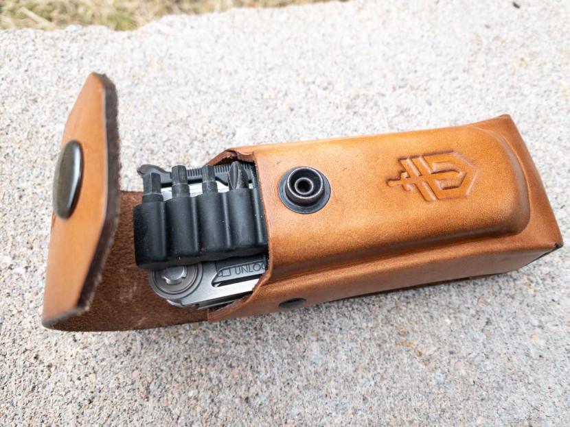 gerber center-drive plus - another view of the sheath and nested components of the center drive...