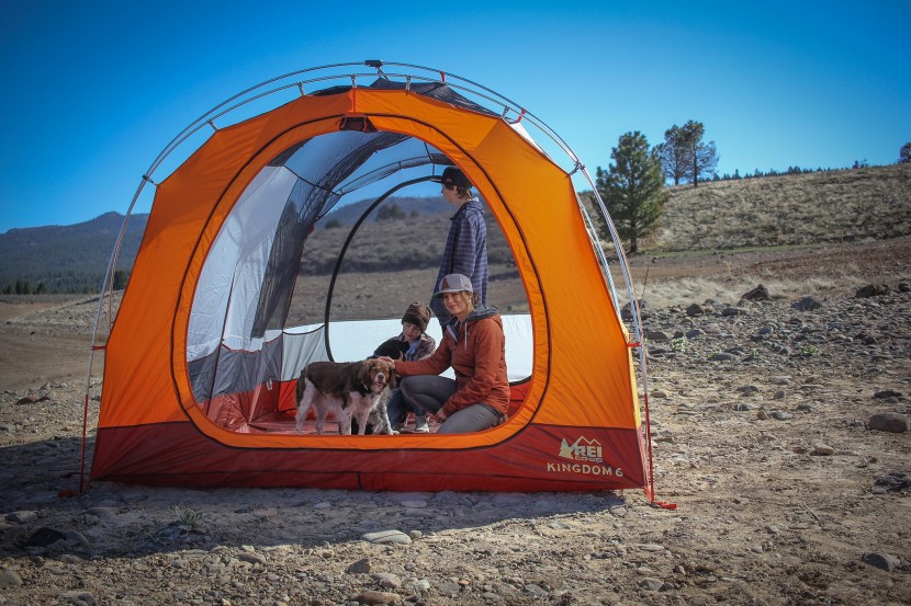 rei kingdom 6 - the rei kingdom 6 is all about size and comfort with ample headroom...
