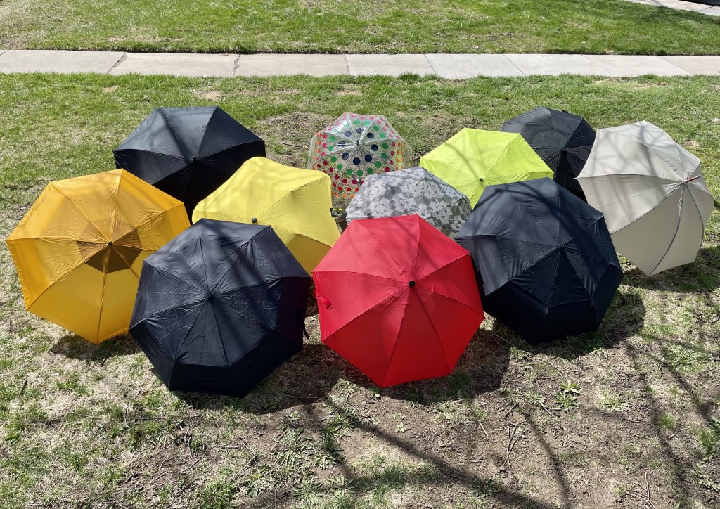Small Travel Umbrella Light Compact Folded Umbrellas Purse Size ---white |  Fruugo ES