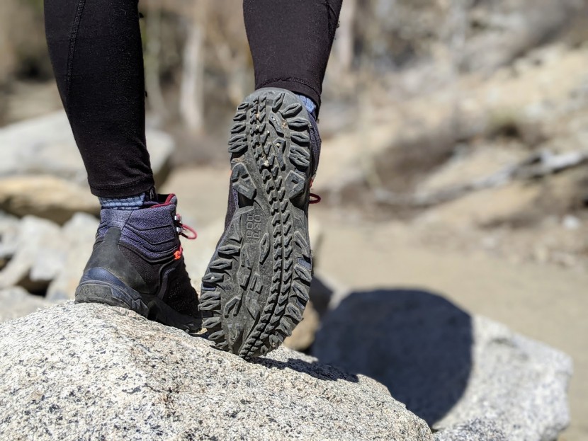 salewa alpenrose 2 mid gtx - the pomoca rubber compound makes the alpenrose a sticky, traction...